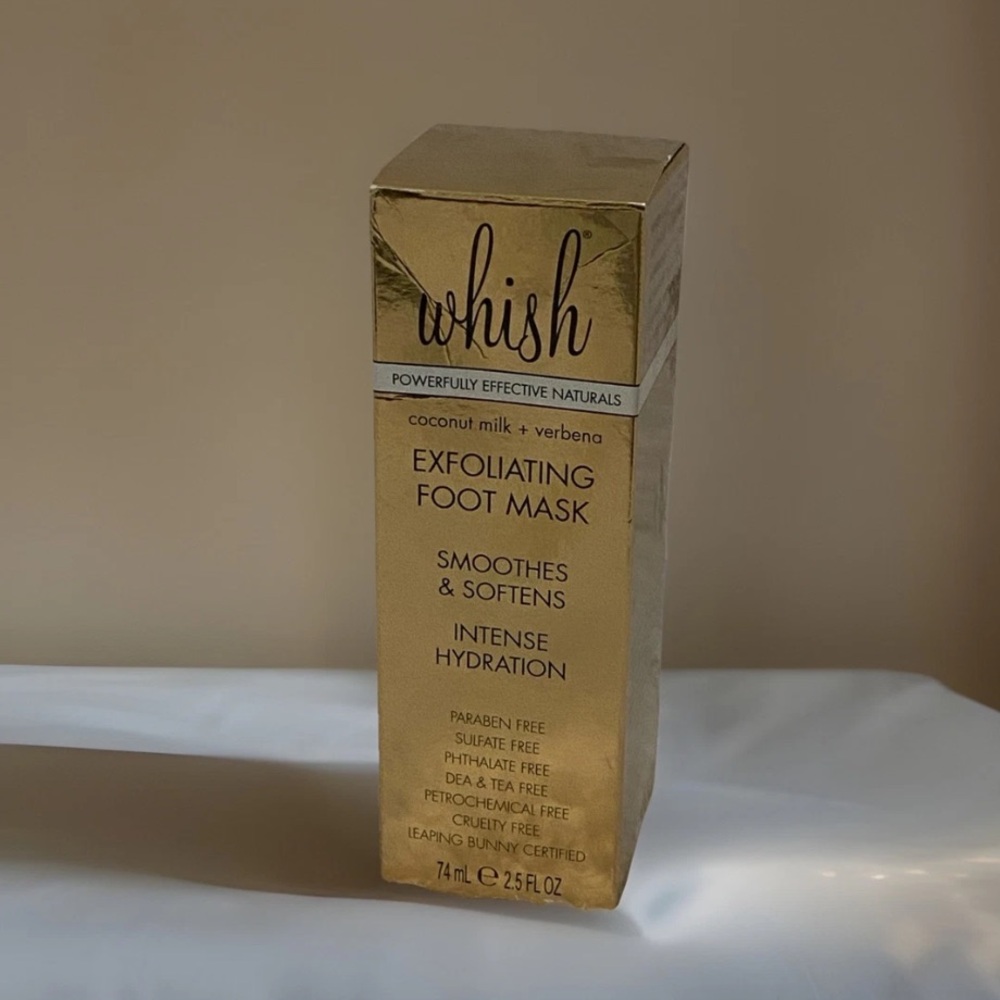 Whish Exfoliating Foot Mask Coconut Milk
Verbena, 2.5 oz